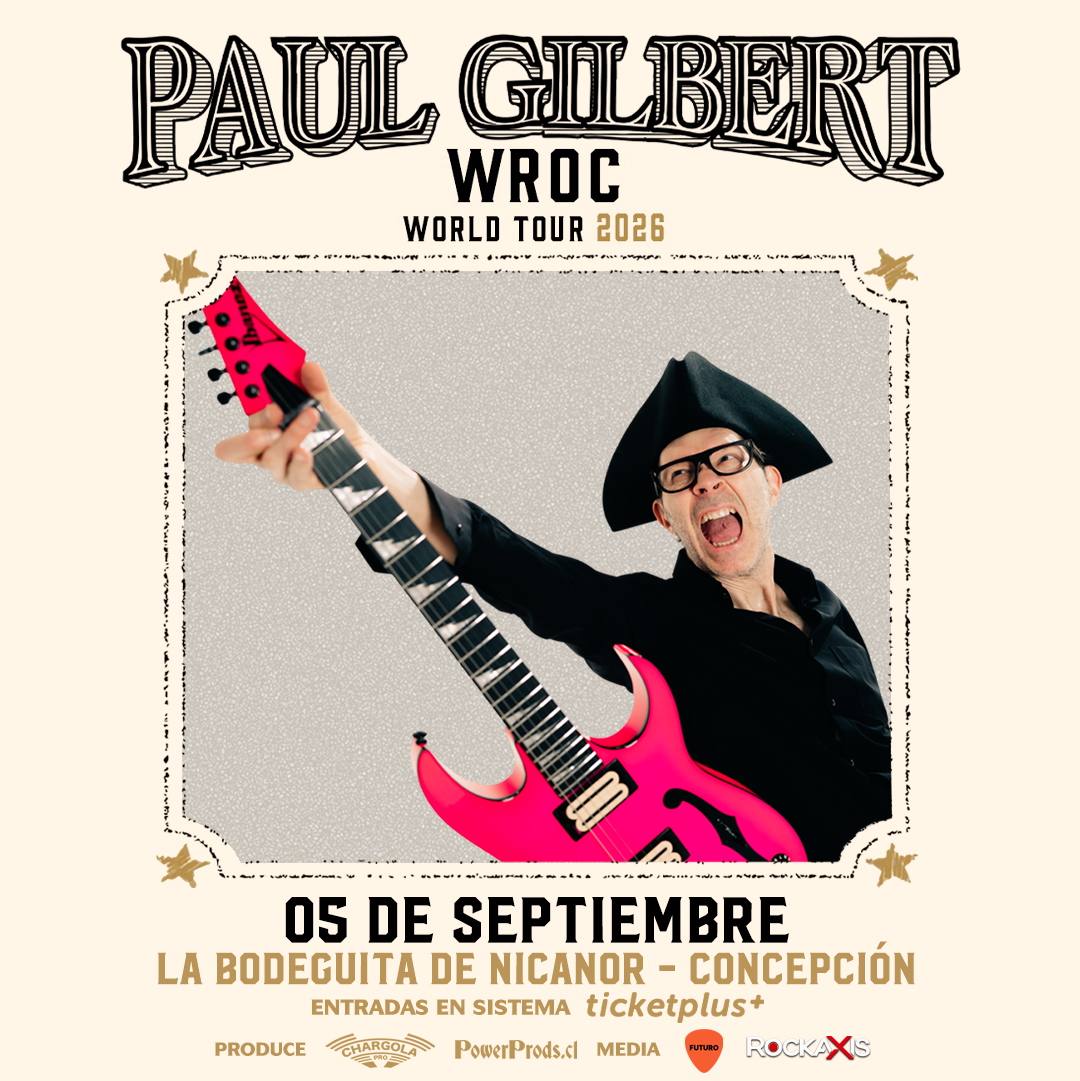 Paul Gilbert: Un maestro en clave de WROC